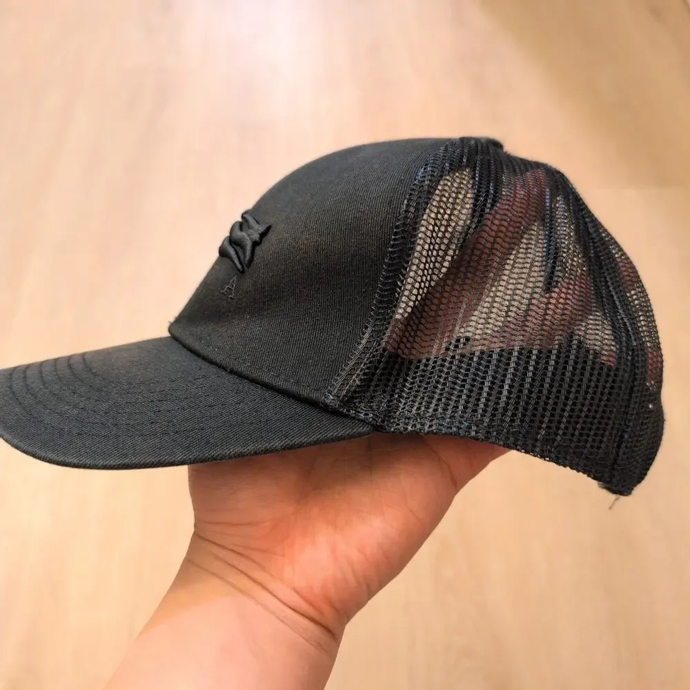 Sitka Trucker Hat Mesh Adjustable Snapback Hunting‎ Distressed Black
